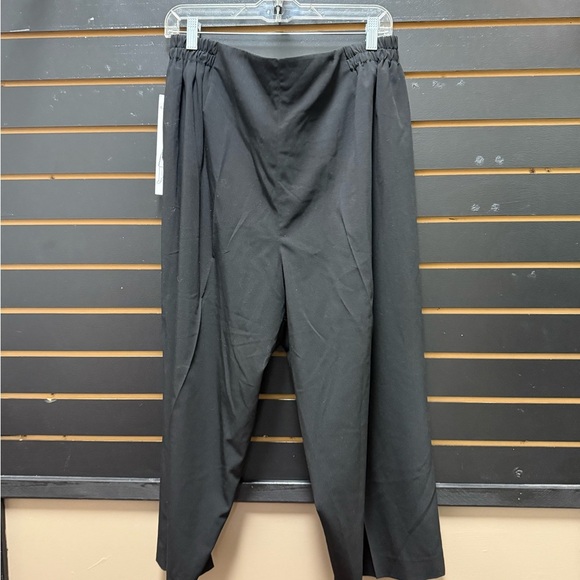Larry Levine Black Dress Pants Classic Straight-Leg - Picture 1 of 5